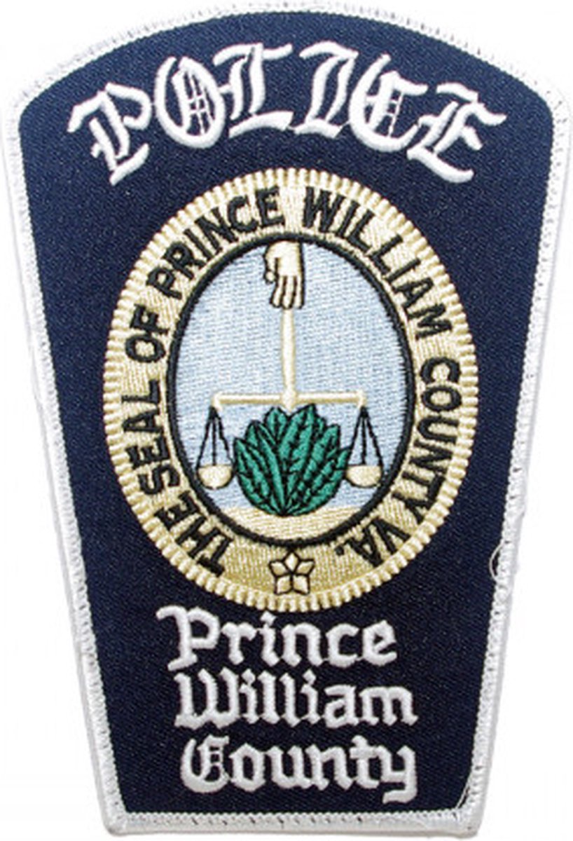 Prince William County Police geborduurde patch embleem | Opnaai